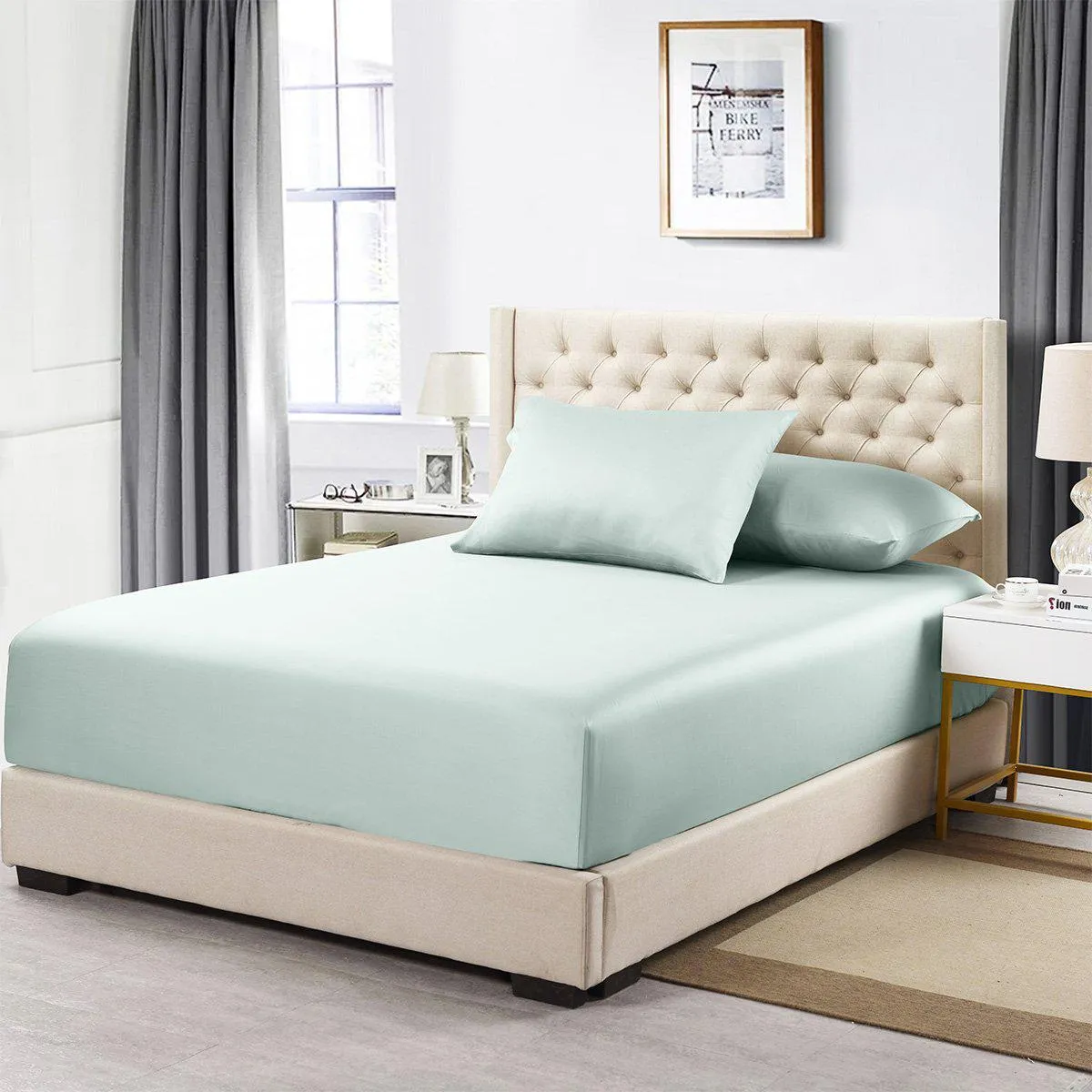 100% Bamboo Viscose Fitted Sheet Only