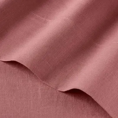 100% Washed Linen Solid Sheet Set - Casaluna