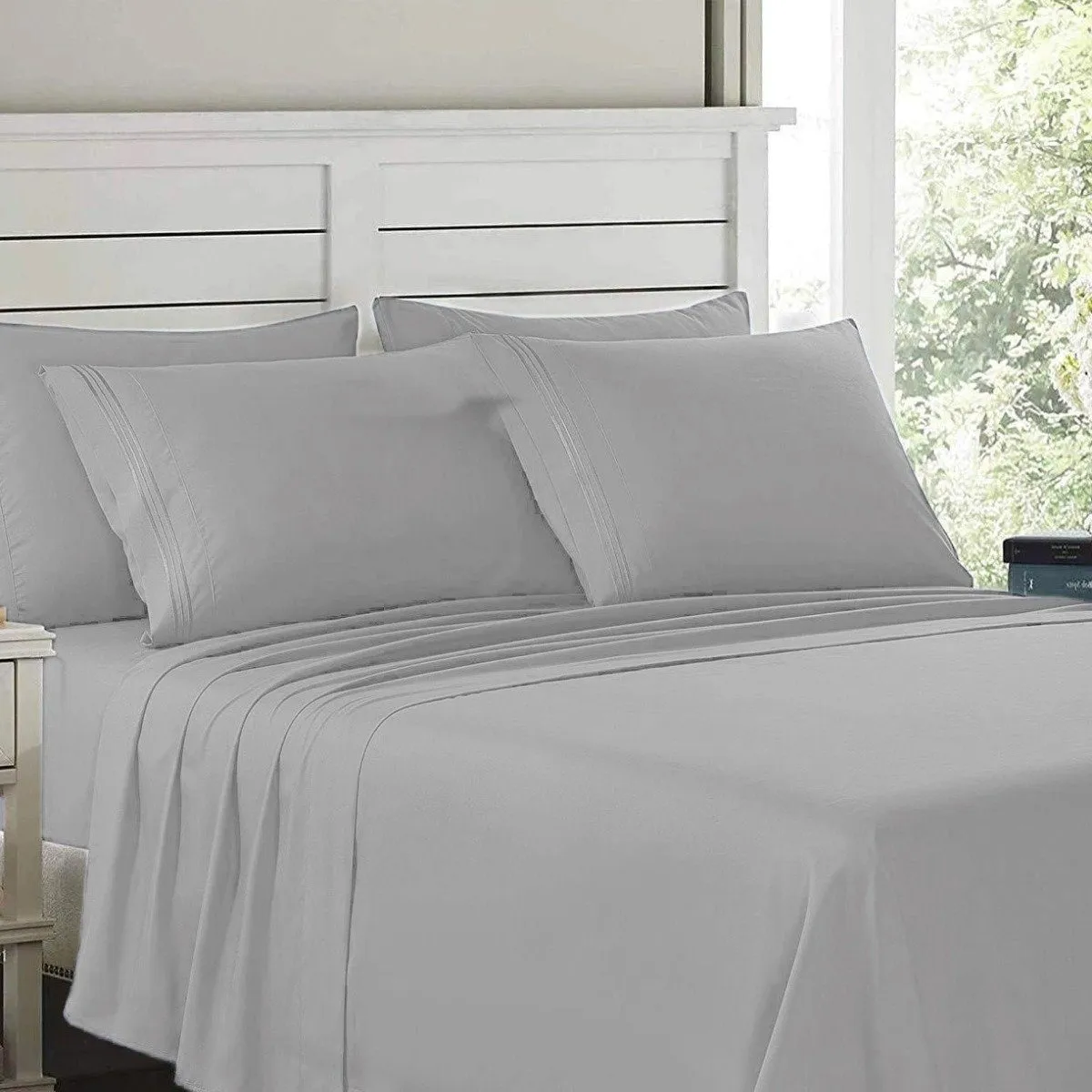 6-Piece: Lux Decor Collection 1800 Series Sheets Set