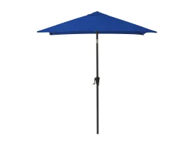 9ft Square Cobalt Blue Patio Umbrella