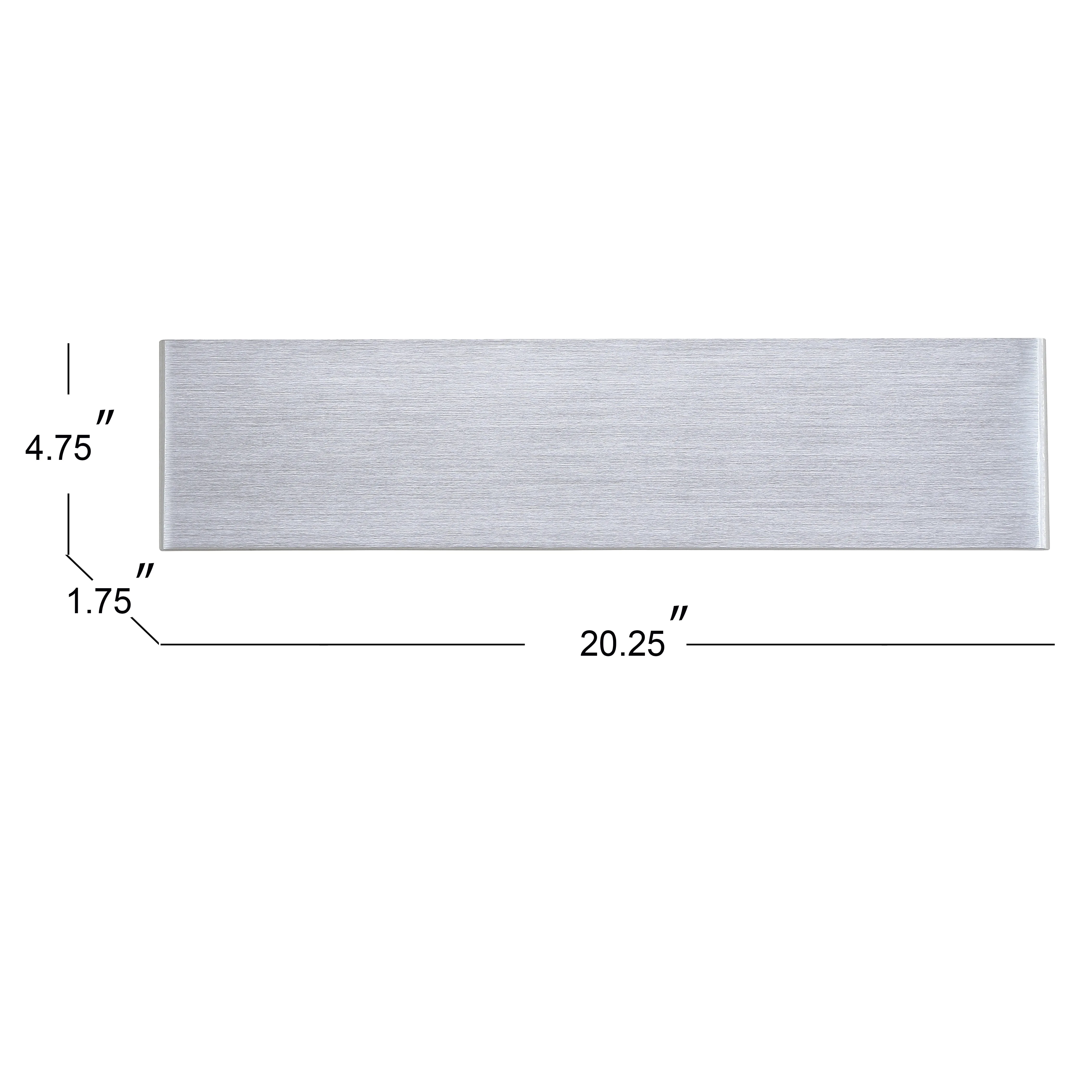Acker 20.25" Dimmable Integrated LED Metal Wall Sconce