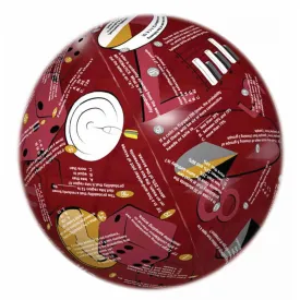 American Educational Vinyl Clever Catch Probability and Statistics Ball, 24" Diameter