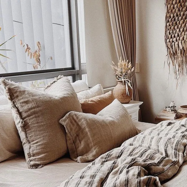 Angaston Cushion Cover with Fringe