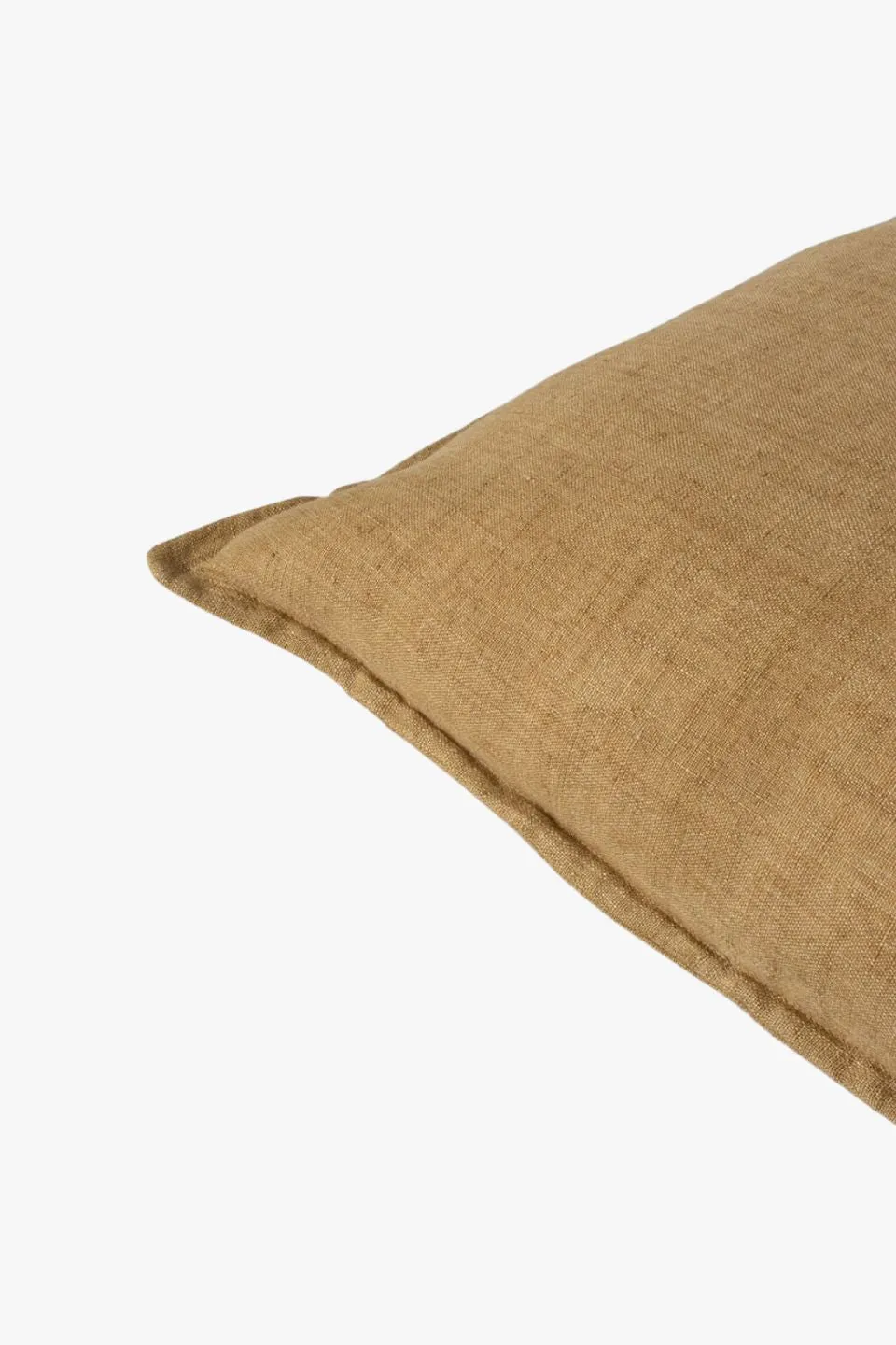 Arcadia Cumin Feather Inner 40x60cm Linen Cushion