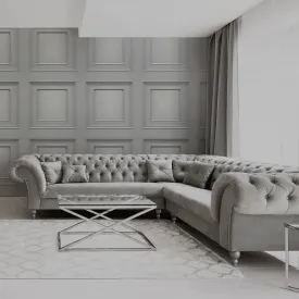 Belgravia Amara Panel Silver Wallpaper - 7374