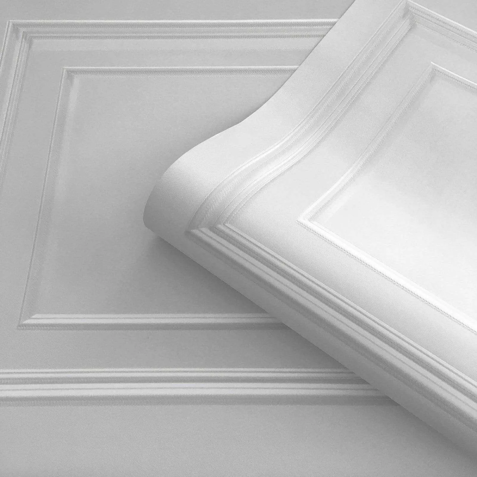 Belgravia Amara Panel Silver Wallpaper - 7376