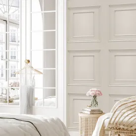 Belgravia Oliana Cream Panel Wallpaper - 8493