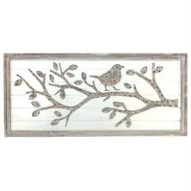 Bella Wall Decor Bird On Tree