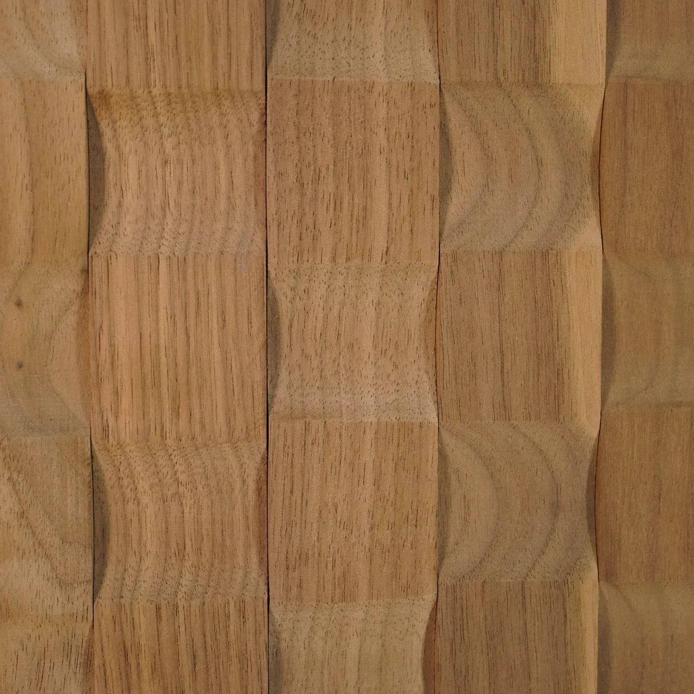 Solid Wood Tambour Panel Unfinished - 12" Wide x [36", 48", 96", 120"] Long x 1/2" Deep - Concave Design