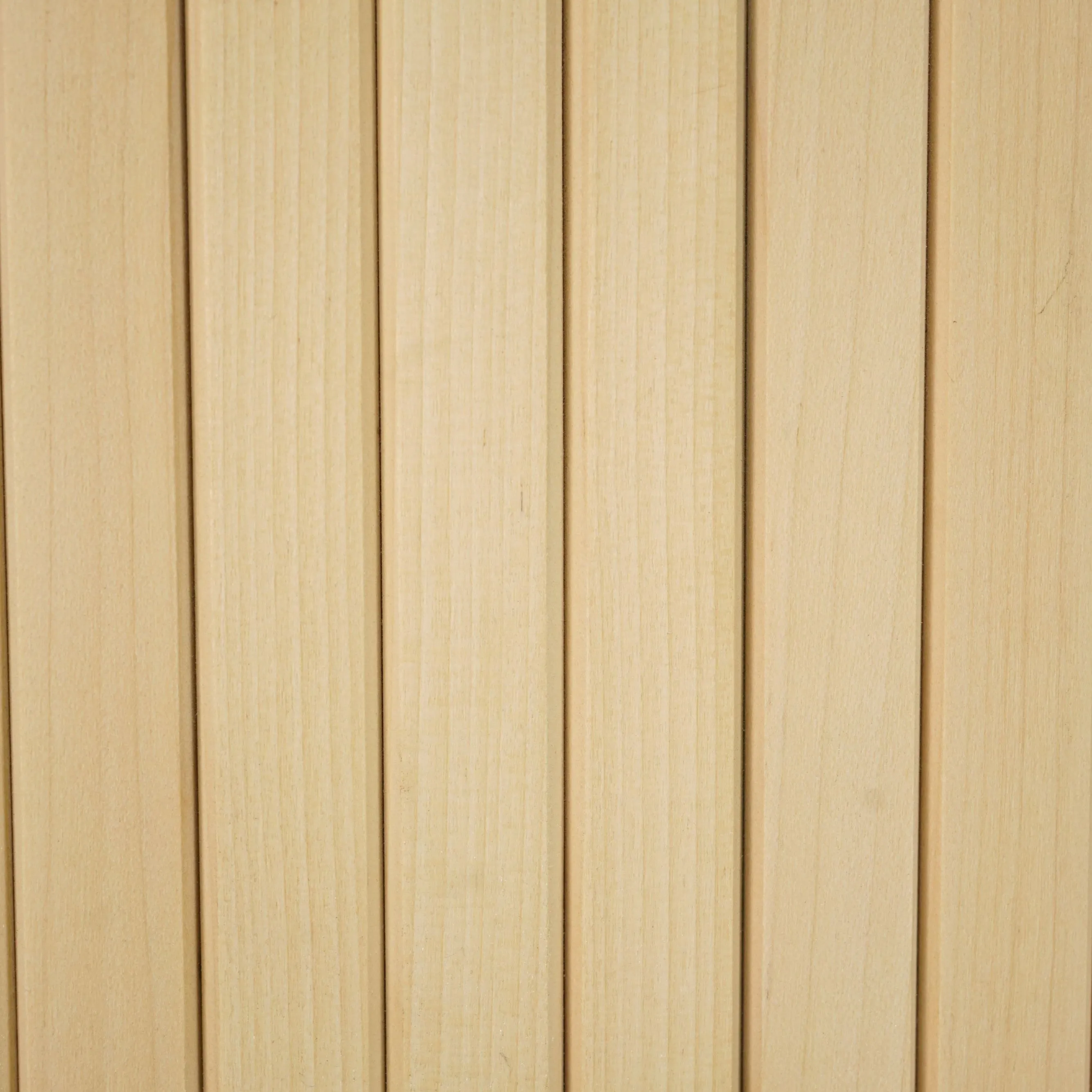 bingltd - 48" Long x 12" Wide , with  3/4" Bevel Slat Tambour Thin Poplar Unfinished - 1 PC (WP-8201-PP-UNF)