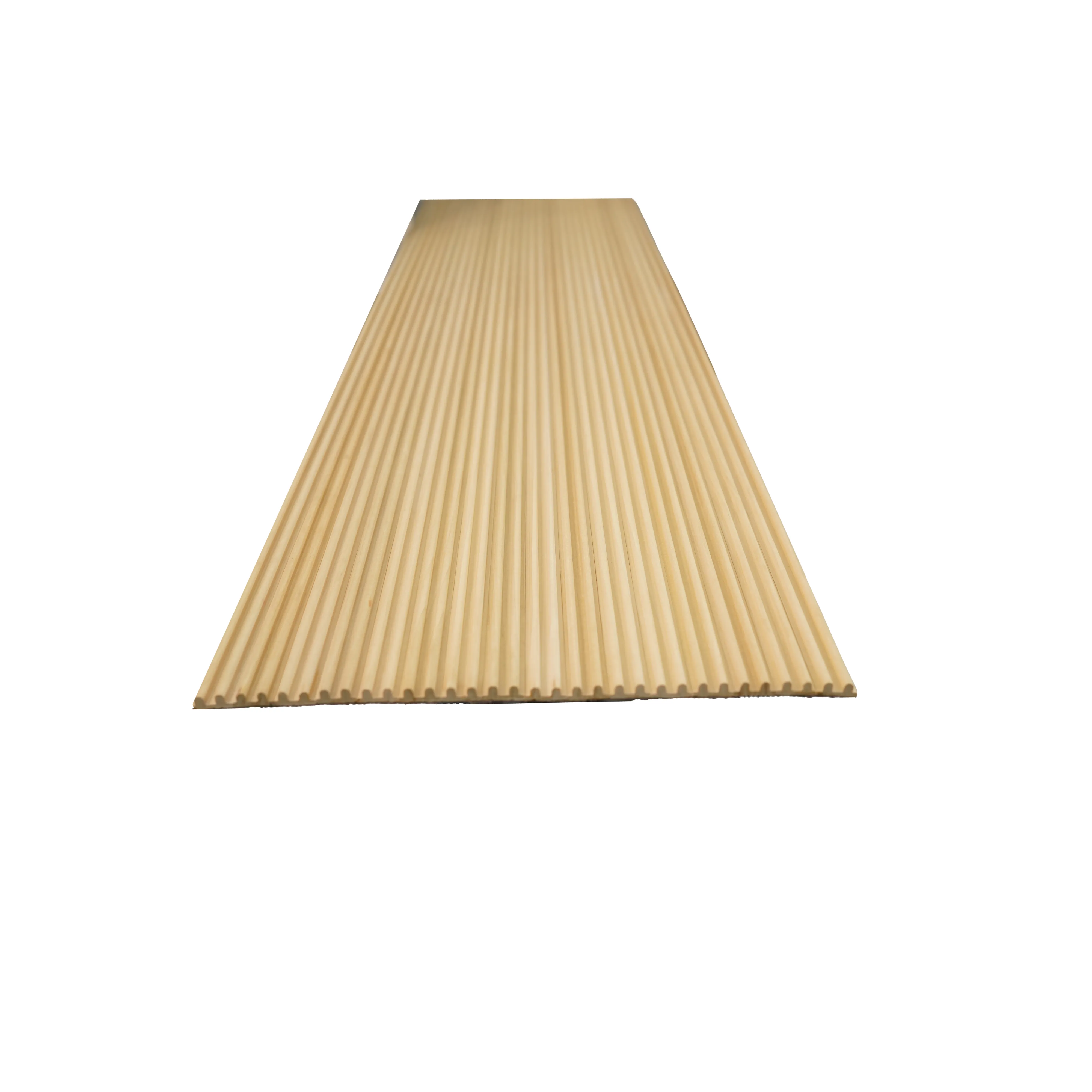 bingltd - 48" Long x 12" Wide , with  3/4" Double Bead Tambour Poplar Unfinished - 1 PC (WP-8103-PP-UNF)