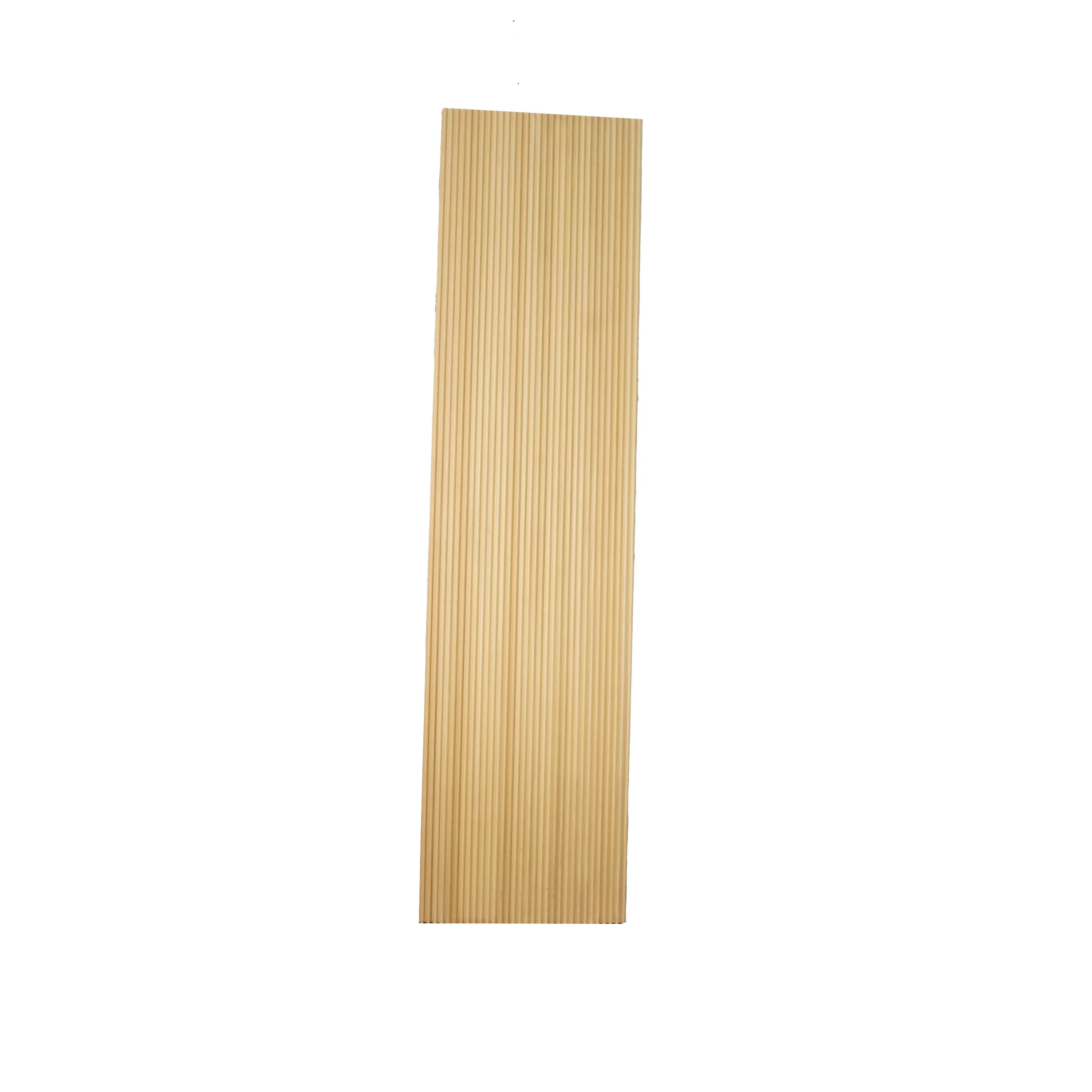 bingltd - 48" Long x 12" Wide , with  3/4" Double Bead Tambour Poplar Unfinished - 1 PC (WP-8103-PP-UNF)