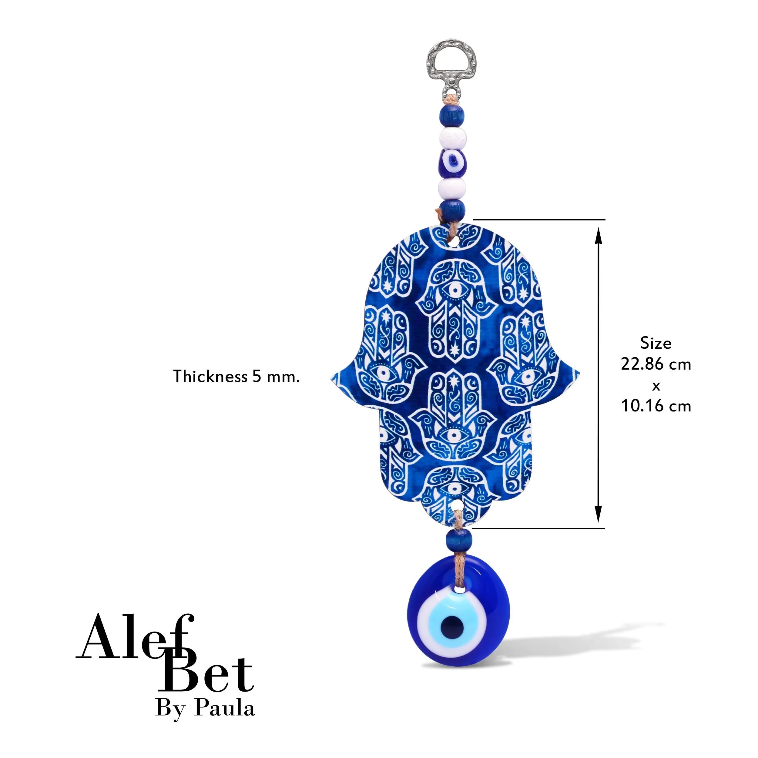 Blue Beautiful Hamsa Wall Hanging for Your Home