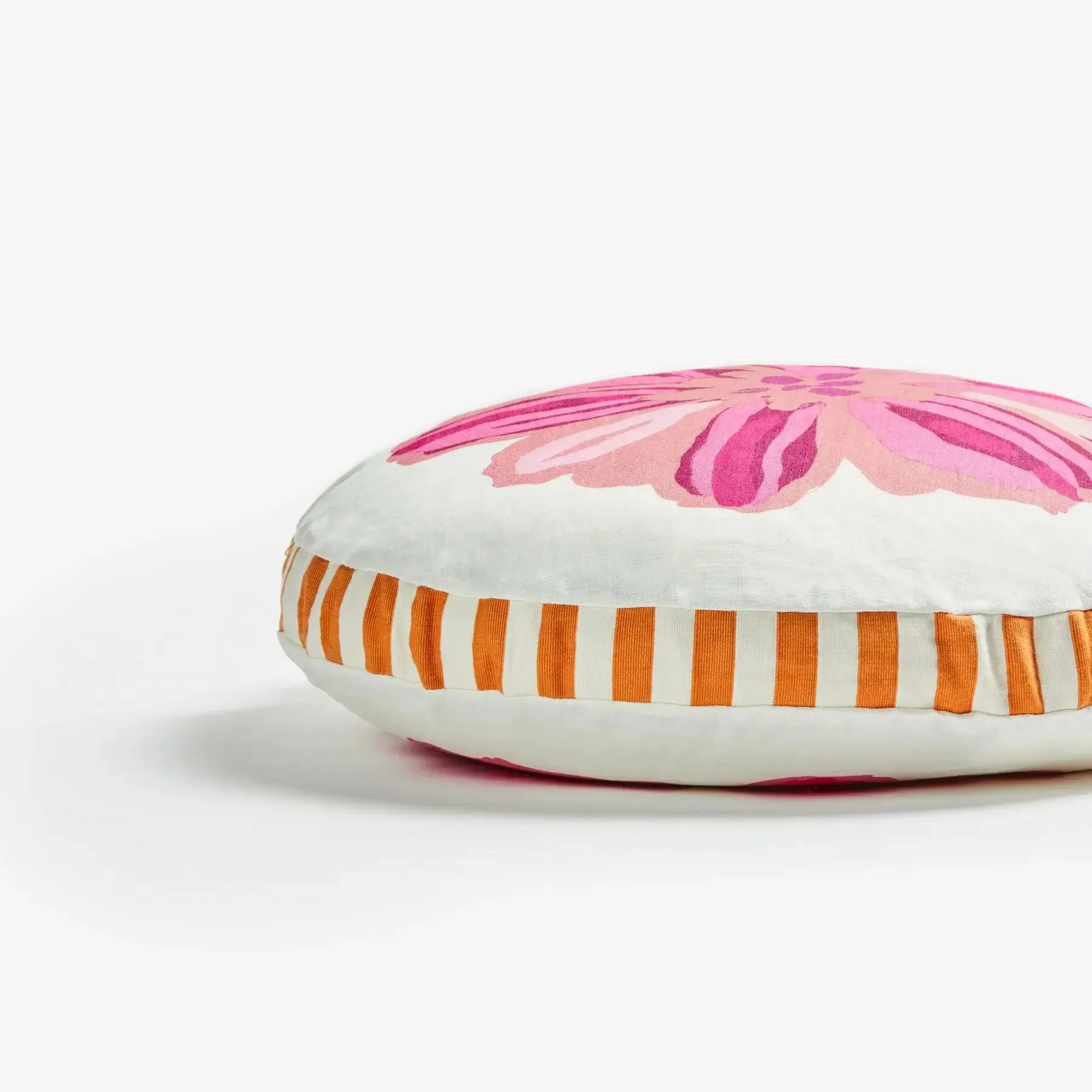 Bonnie & Neil Candy Pink Round Cushion