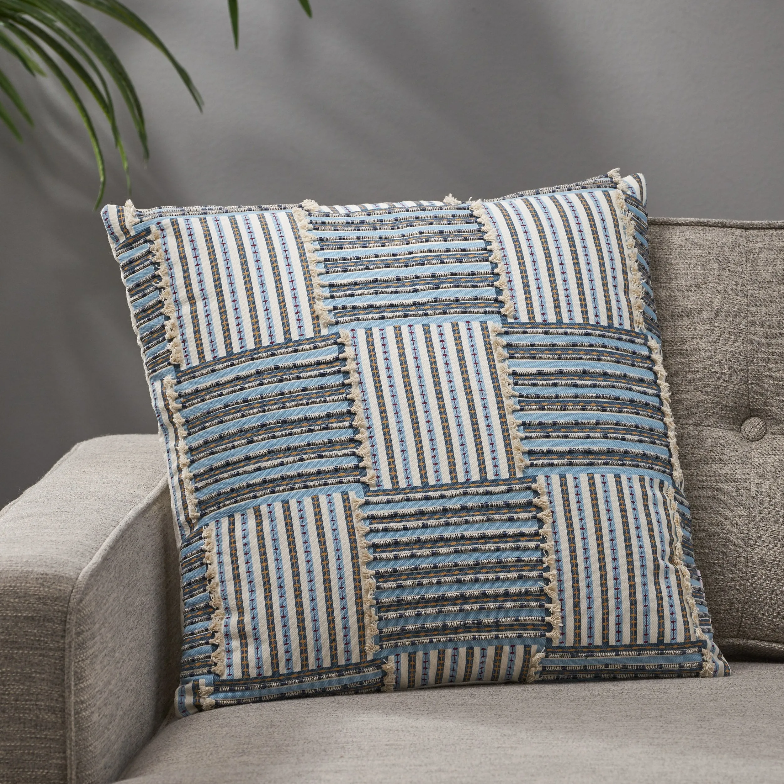 Bryan Cotton Throw Pillow