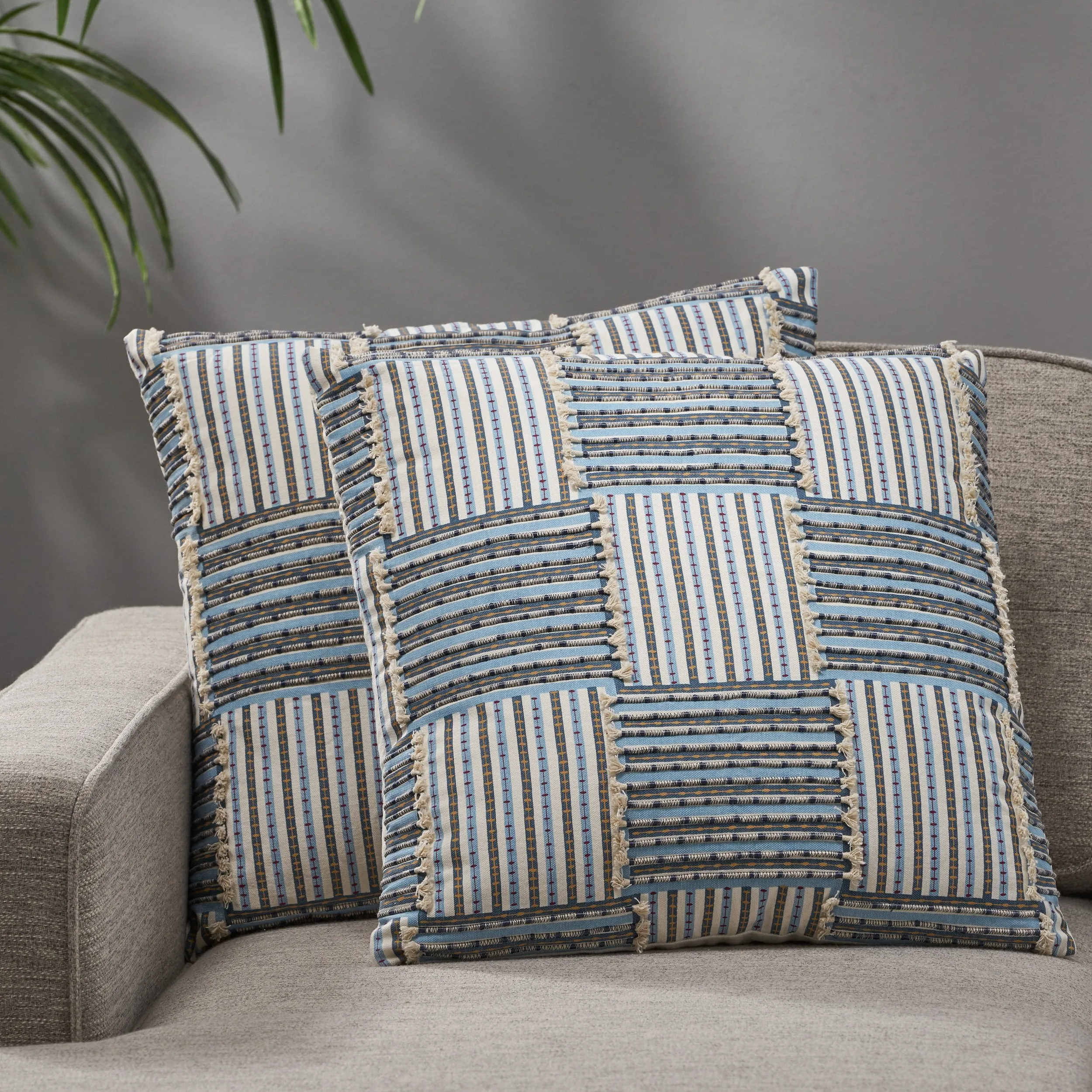 Bryan Cotton Throw Pillow