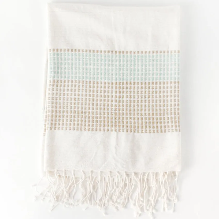 Camden Handwoven Cotton Throw Blanket