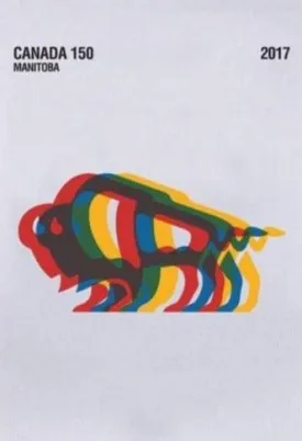 Canada 150 Manitoba Souvenir Print (12" x 18") (Final Sale)