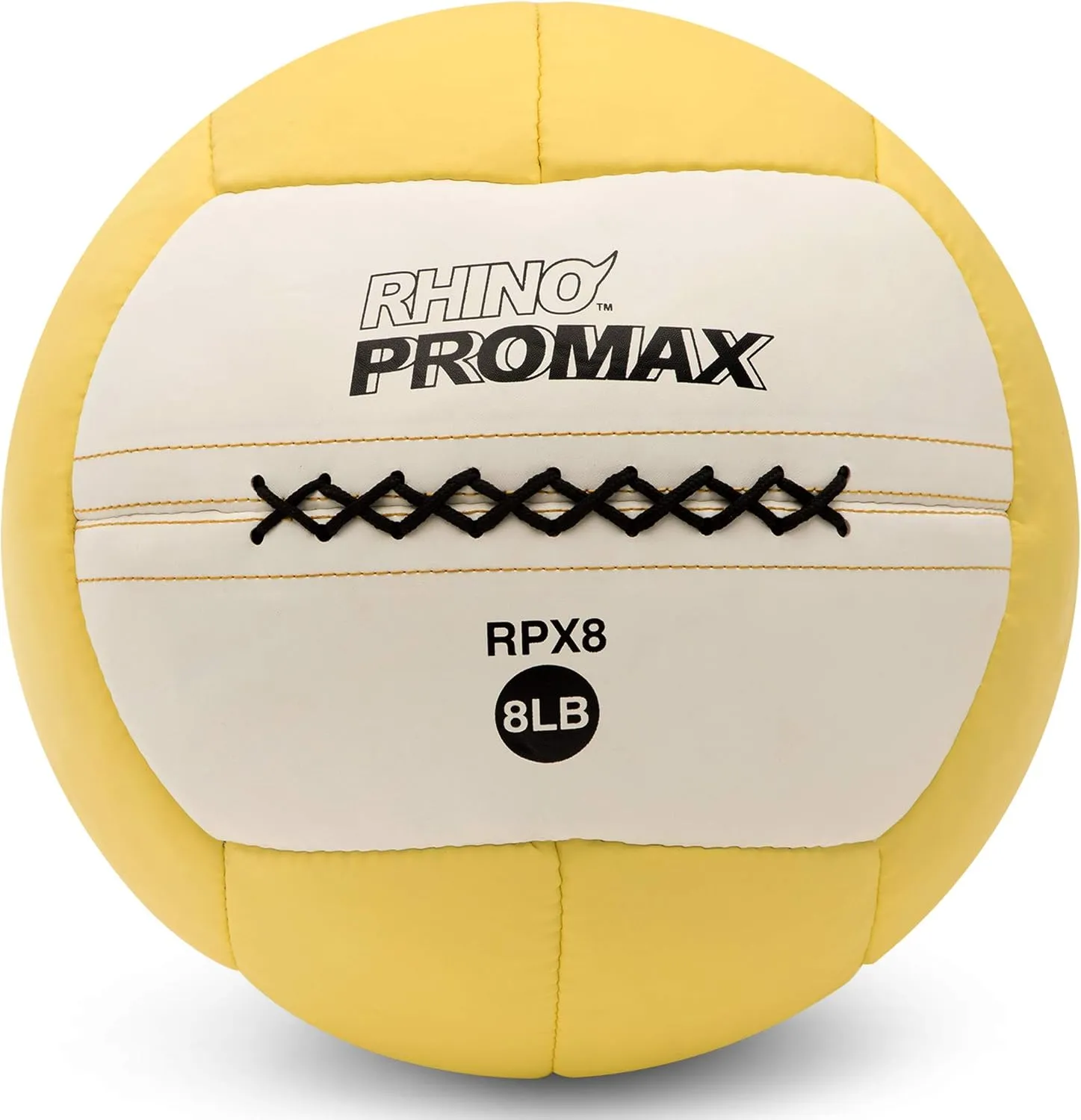 Champion Sports RPX8 Rhino Promax Slam Balls, 8 lb, Soft Shell with Non-Slip Grip, Medicine Wall Exercise Ball for Weightlifting, Plyometrics, Cross Training, & Home Gym Fitness