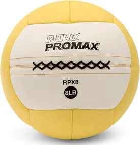 Champion Sports RPX8 Rhino Promax Slam Balls, 8 lb, Soft Shell with Non-Slip Grip, Medicine Wall Exercise Ball for Weightlifting, Plyometrics, Cross Training, & Home Gym Fitness