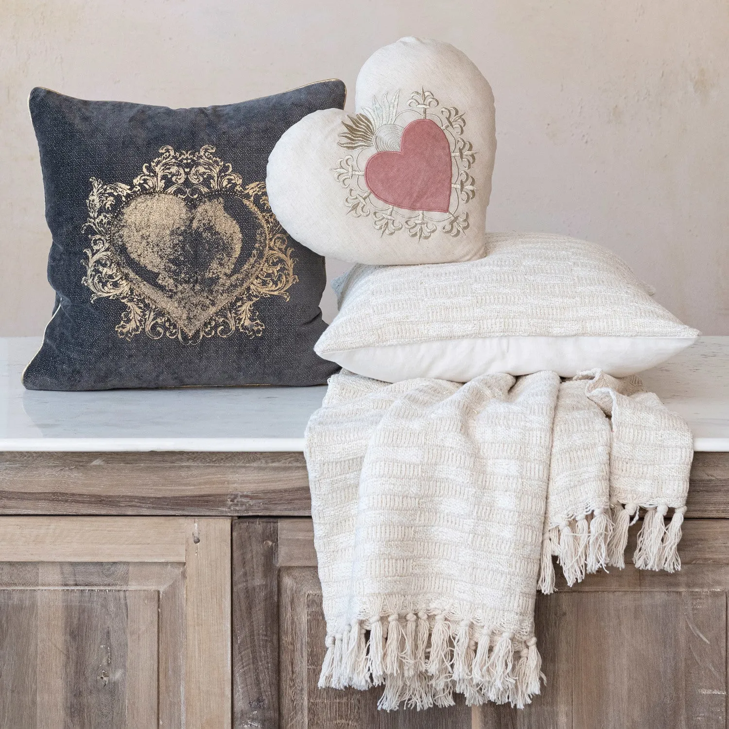 Cotton Blend Throw