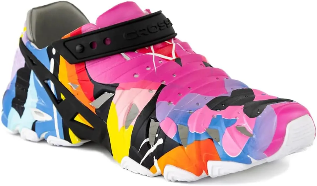 Crosskix Unisex NYC Graffiti Water Shoes - Street Art-Inspired Sneakers Designed by Famous New York City Graffiti Artists