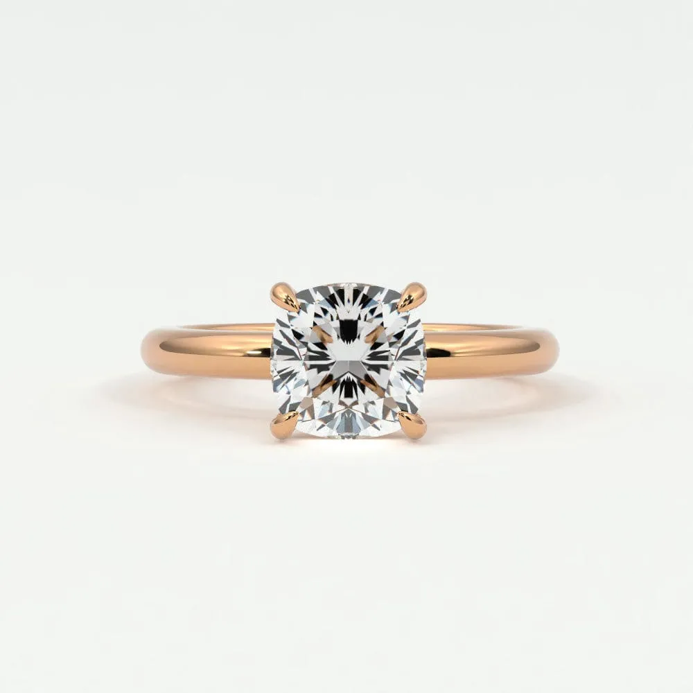Cushion Cut Diamond Engagement Rings