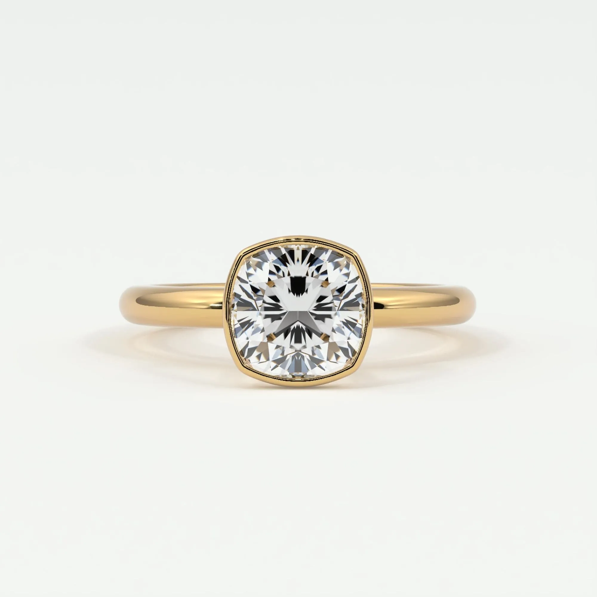 Cushion Cut Diamond Engagement Rings