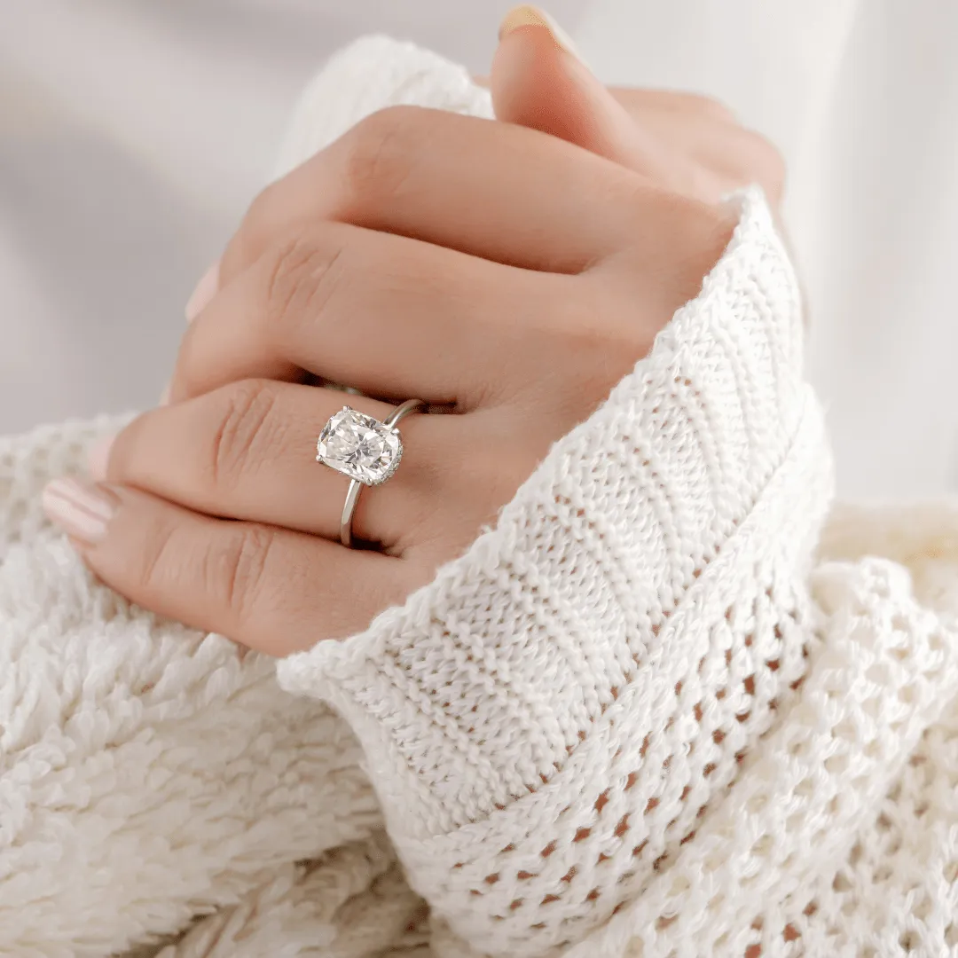 Cushion Cut Diamond Engagement Rings