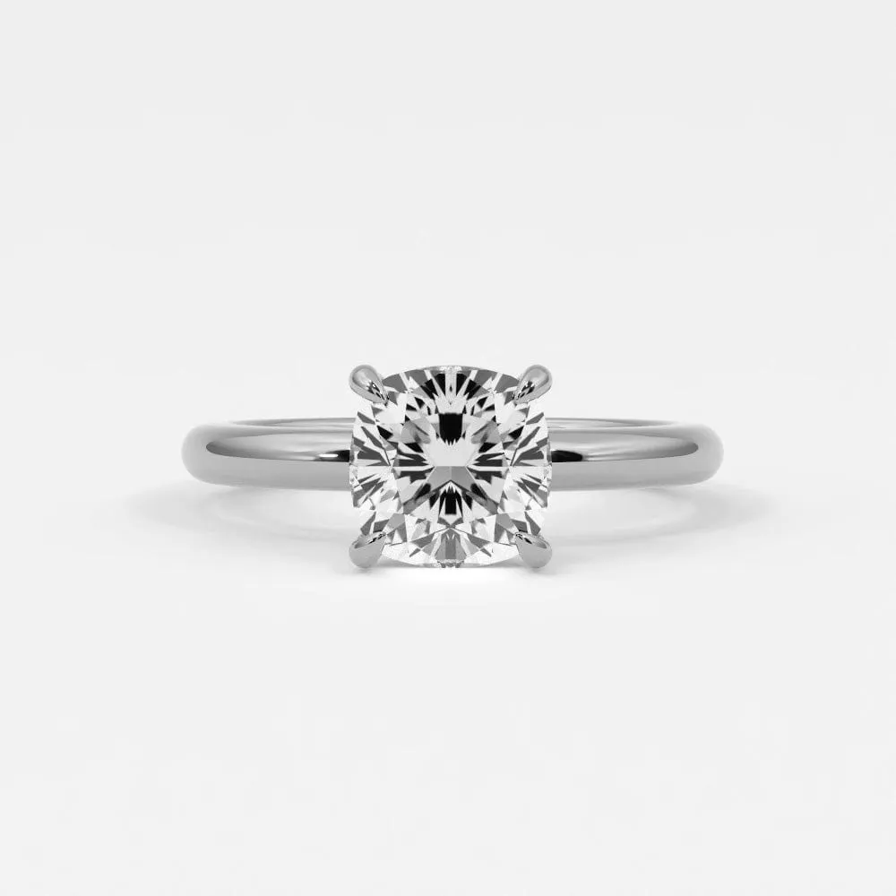 Cushion Cut Diamond Engagement Rings