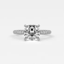 Cushion Cut Diamond Engagement Rings