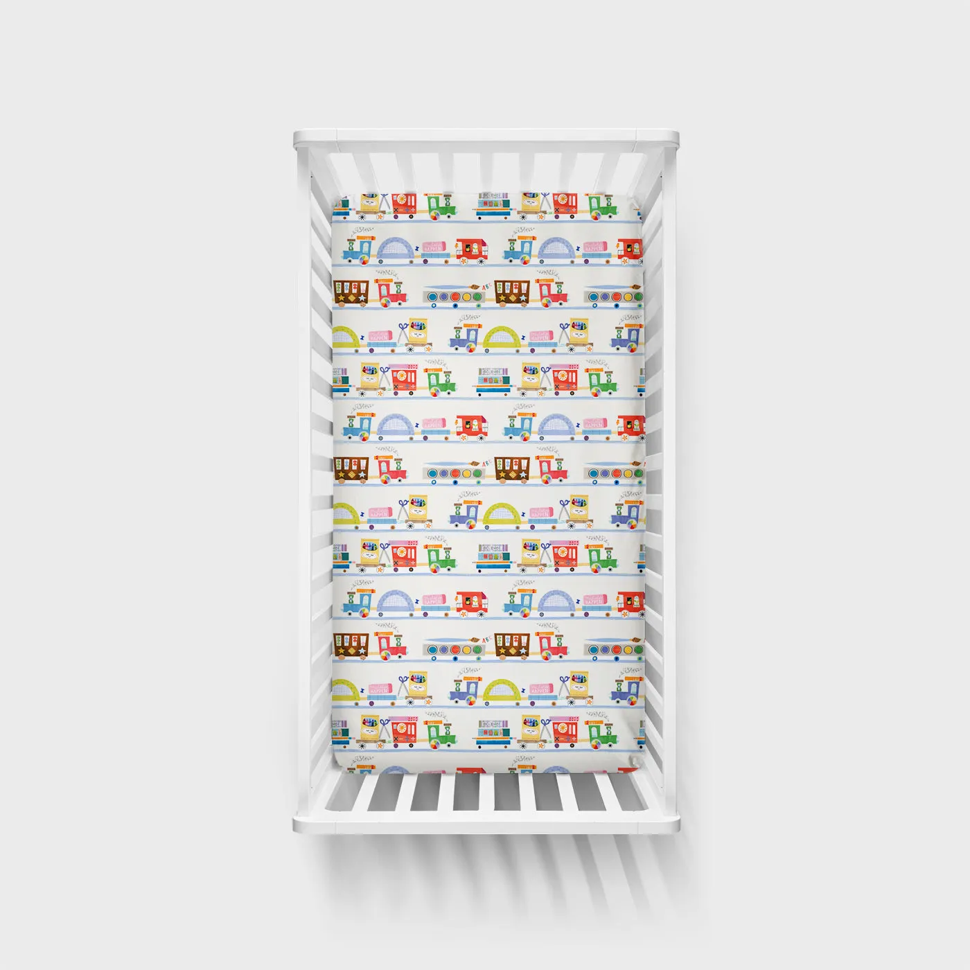 Education Express Fitted Crib Sheet