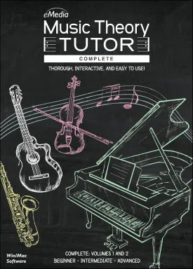 eMedia Music Theory Tutor Complete [PC Download] - Learn at Home