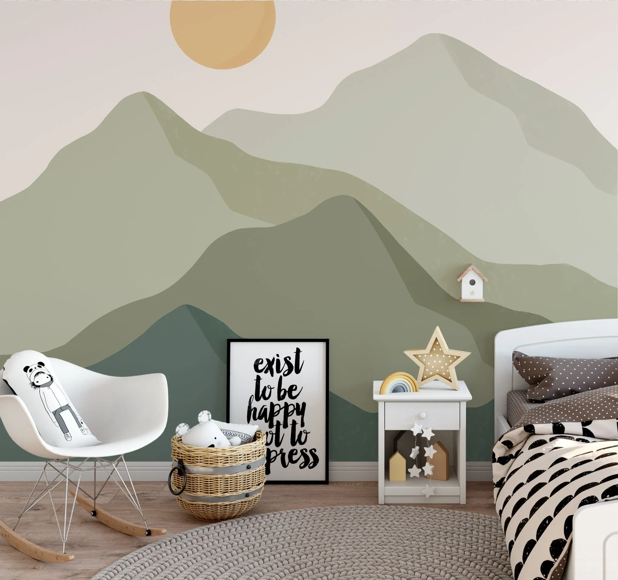 Ender Wallpaper Mural by Frost Designs