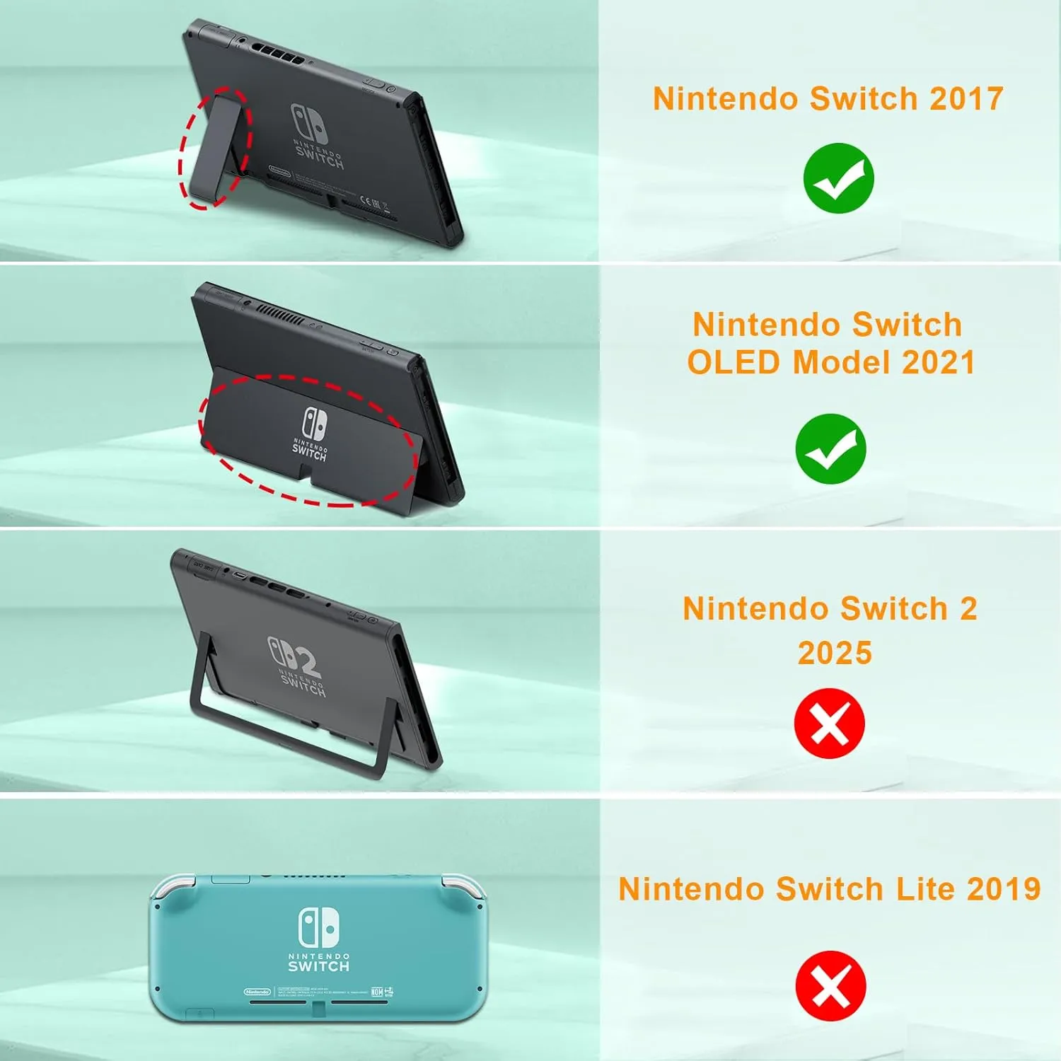 Fintie Carrying Case for Nintendo Switch OLED Model 2021/Switch 2017, [Shockproof] Hard Shell Protective Cover Travel Bag with 10 Game Card Slots & Inner Pocket