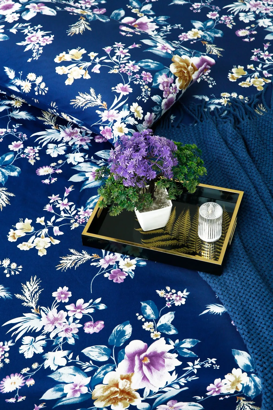 Fitted Bed Sheet-Aster