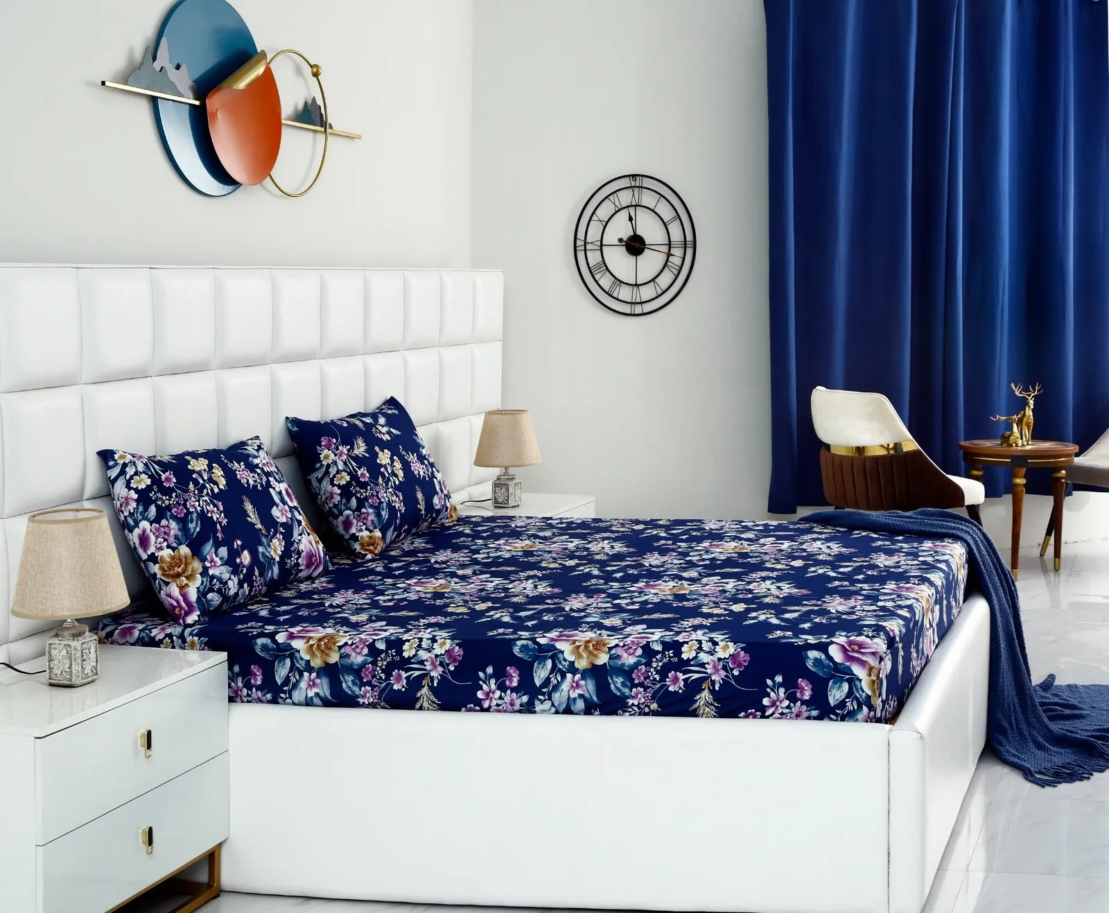 Fitted Bed Sheet-Aster