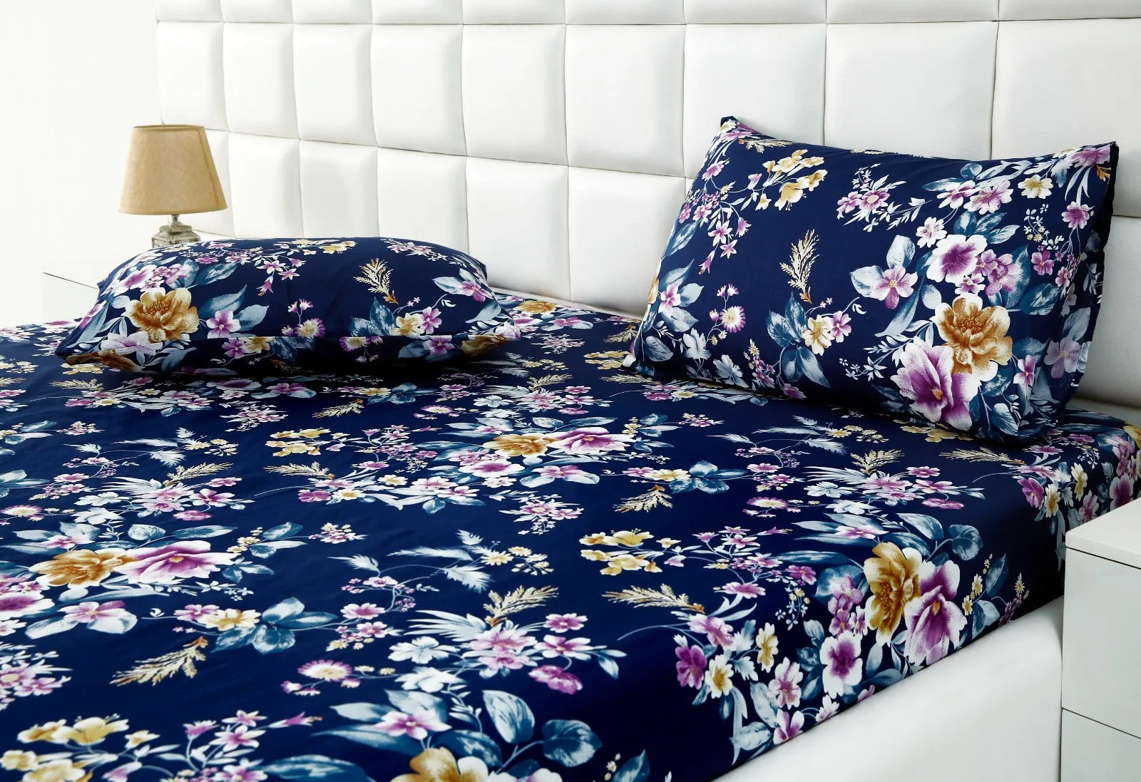 Fitted Bed Sheet-Aster