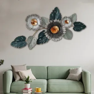 Forest Leaf Metal Wall Art