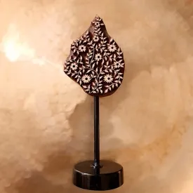 Hand Engraved Wooden Vine Curio