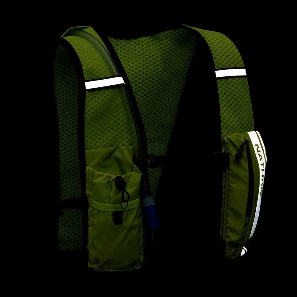 HyperNight QuickStart 2.0 4L Hydration Pack - Hi Vis Yellow/Geo Print