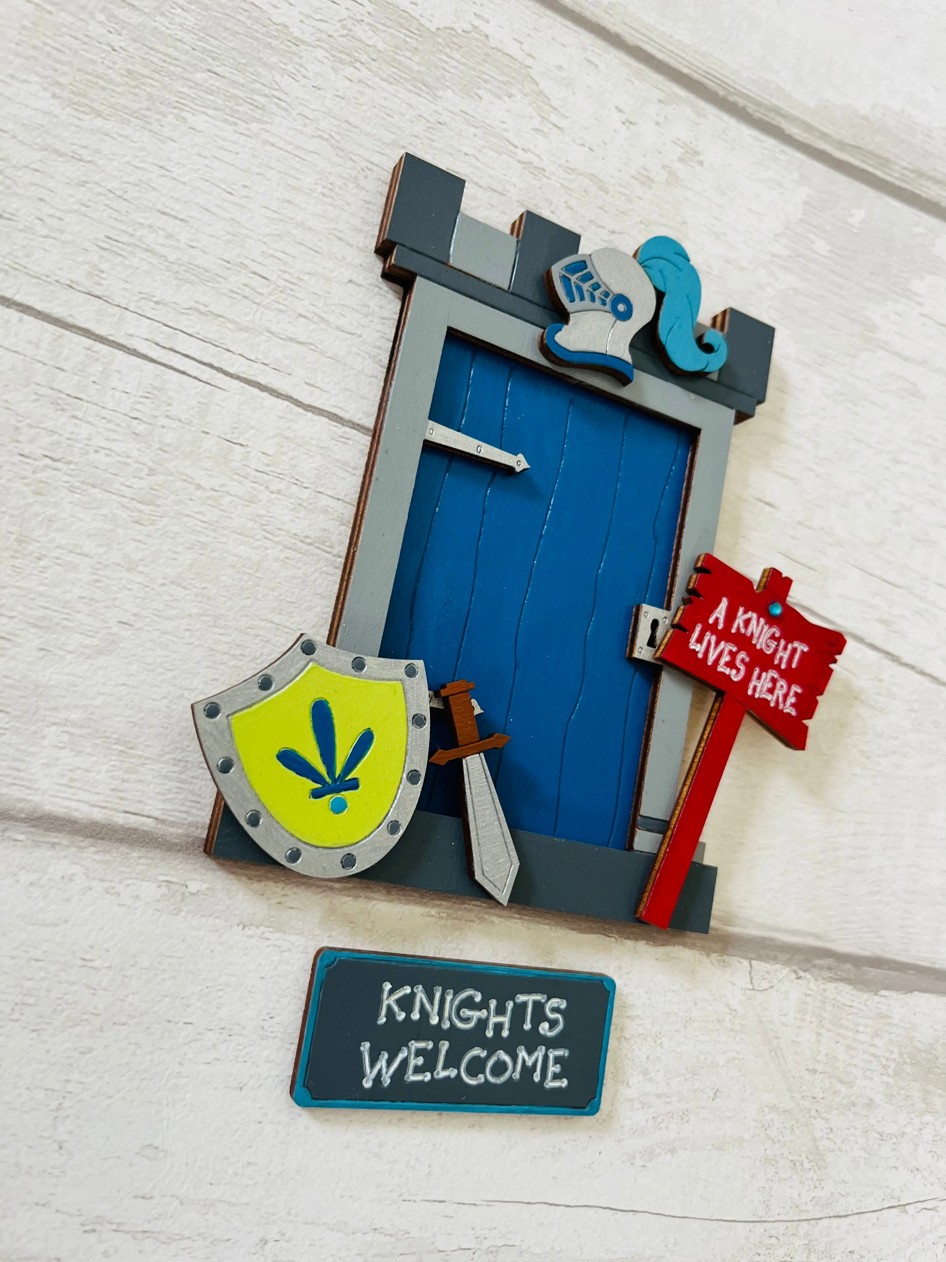 Knight Fairy Door Wall Art