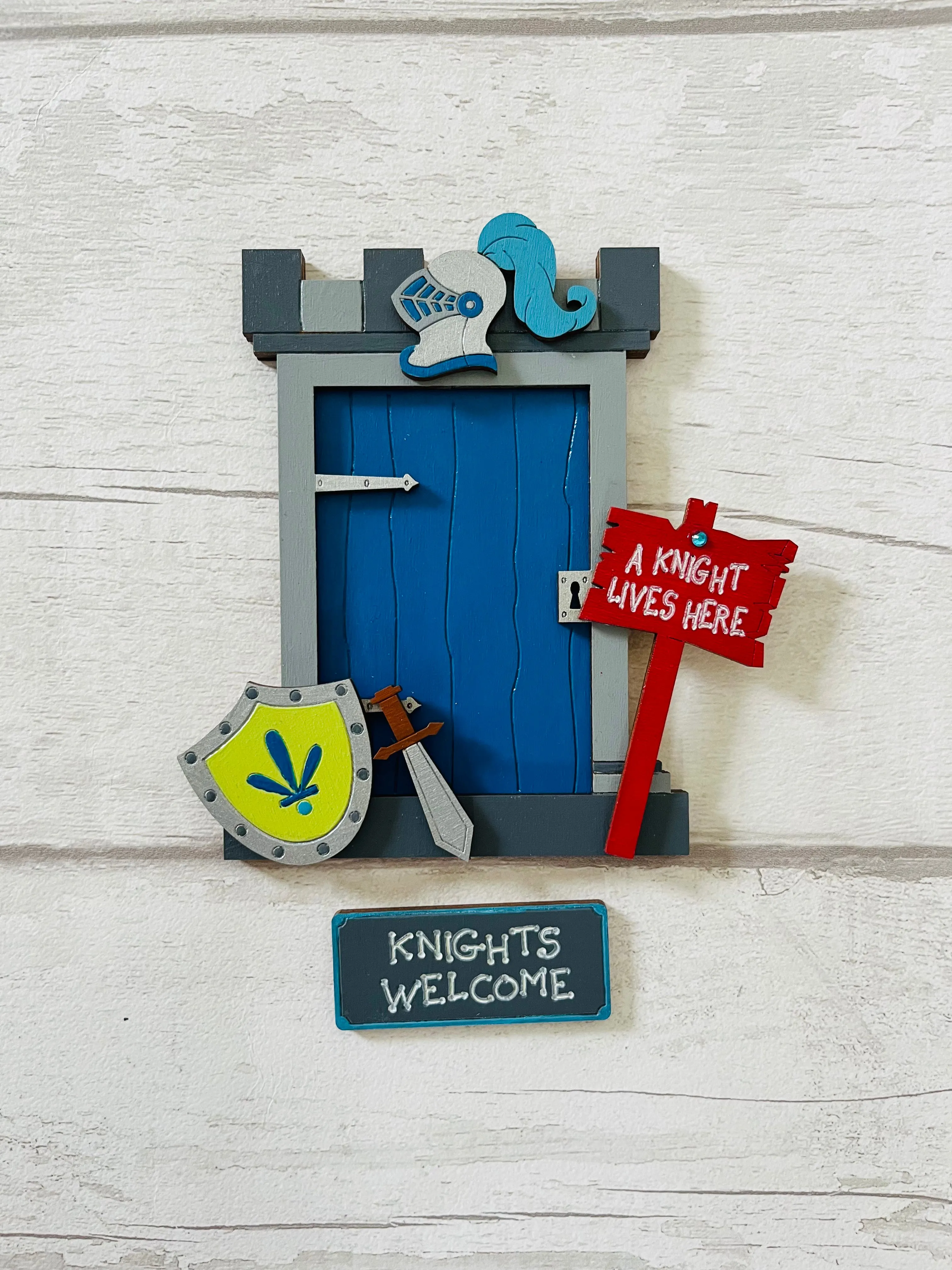 Knight Fairy Door Wall Art