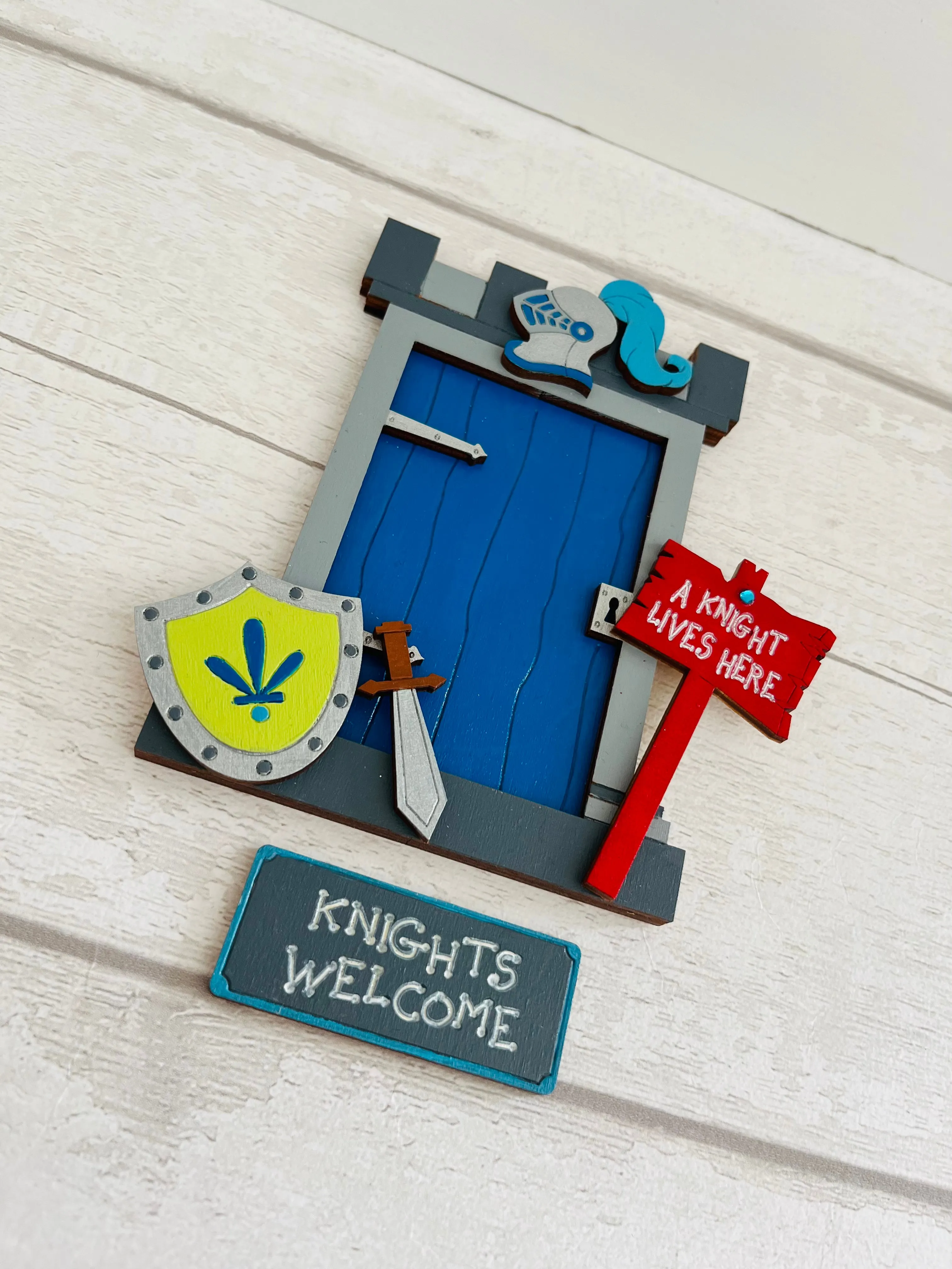 Knight Fairy Door Wall Art
