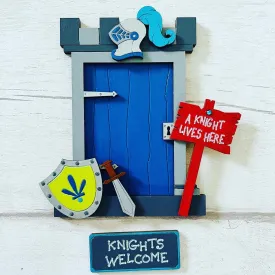 Knight Fairy Door Wall Art