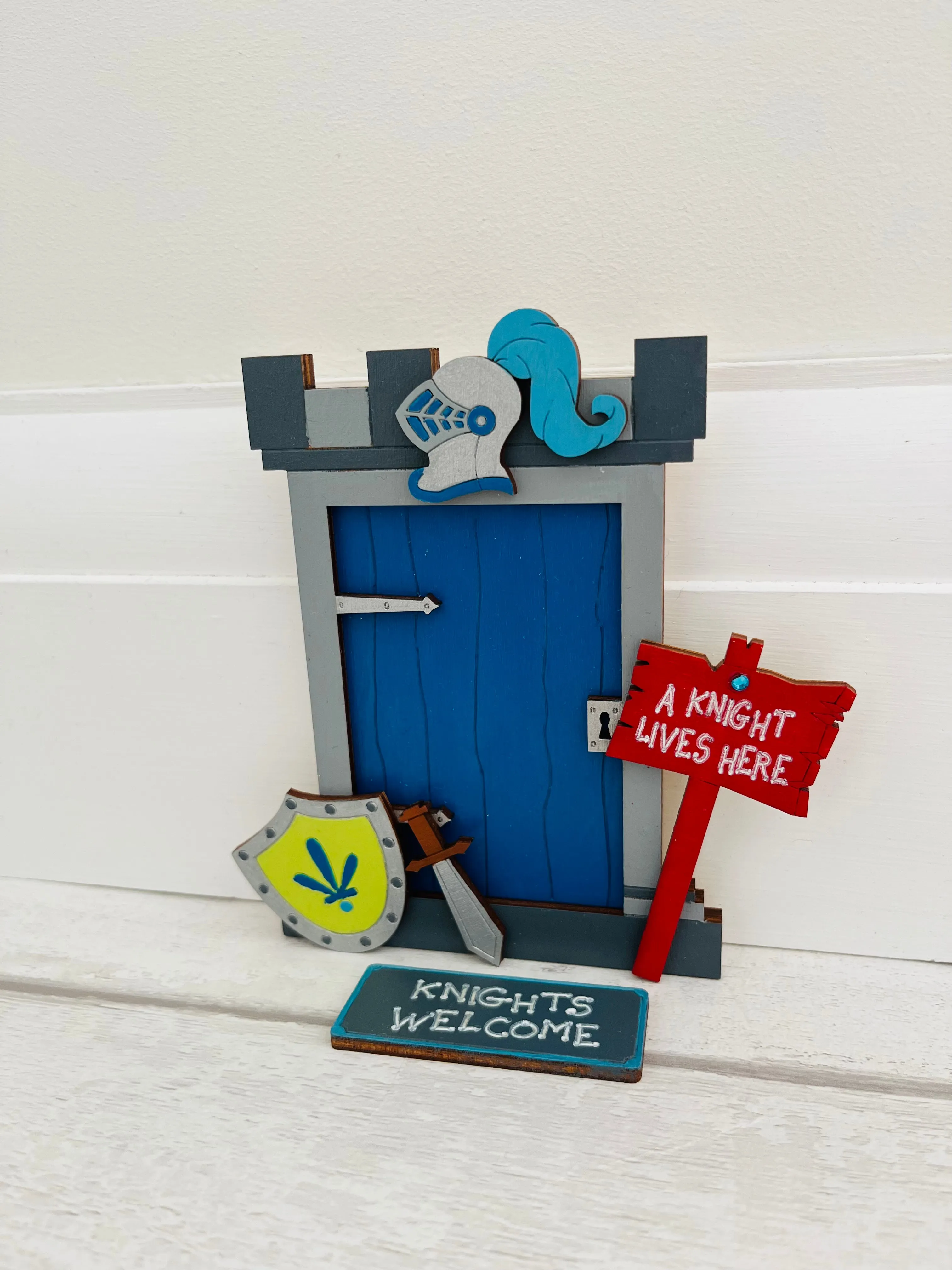 Knight Fairy Door Wall Art