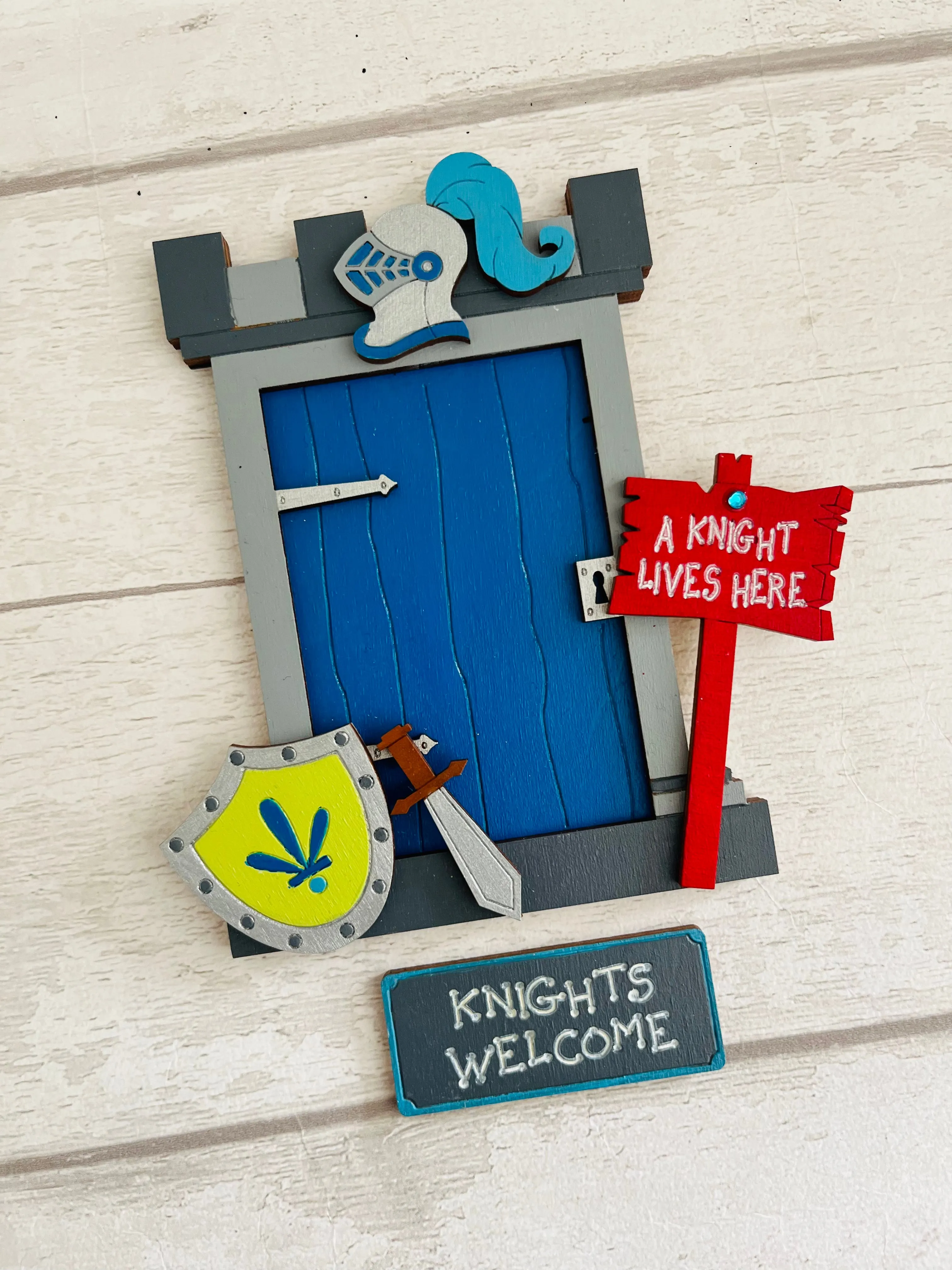 Knight Fairy Door Wall Art