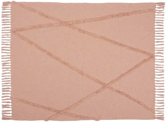 Lifestyle SH018 Blush Throw Blanket