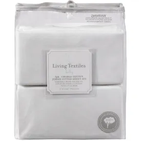 Living Textiles 2 Pack Cradle Fitted Sheet - Jersey