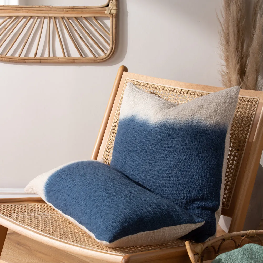 Mizu Rectangular Dip Dye Cushion Ink